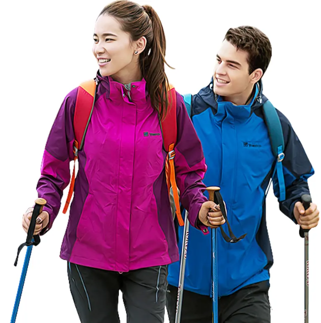 防水、透氣、耐磨登山服